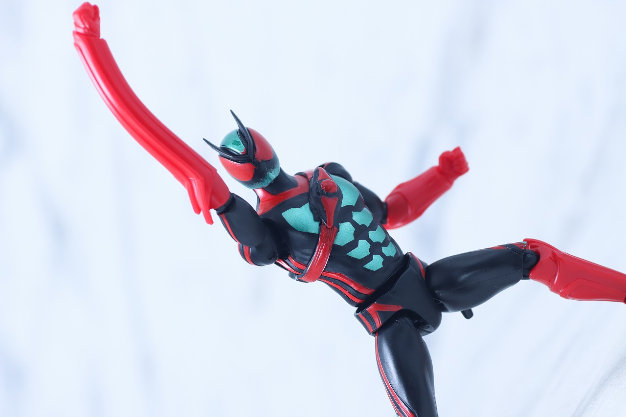 仮面ライダーアクションフィギュア カプセムチェンジコレクション　仮面ライダーゼッツ フィジカムセット　レビュー　アクション　フィジカムトランスフォーム