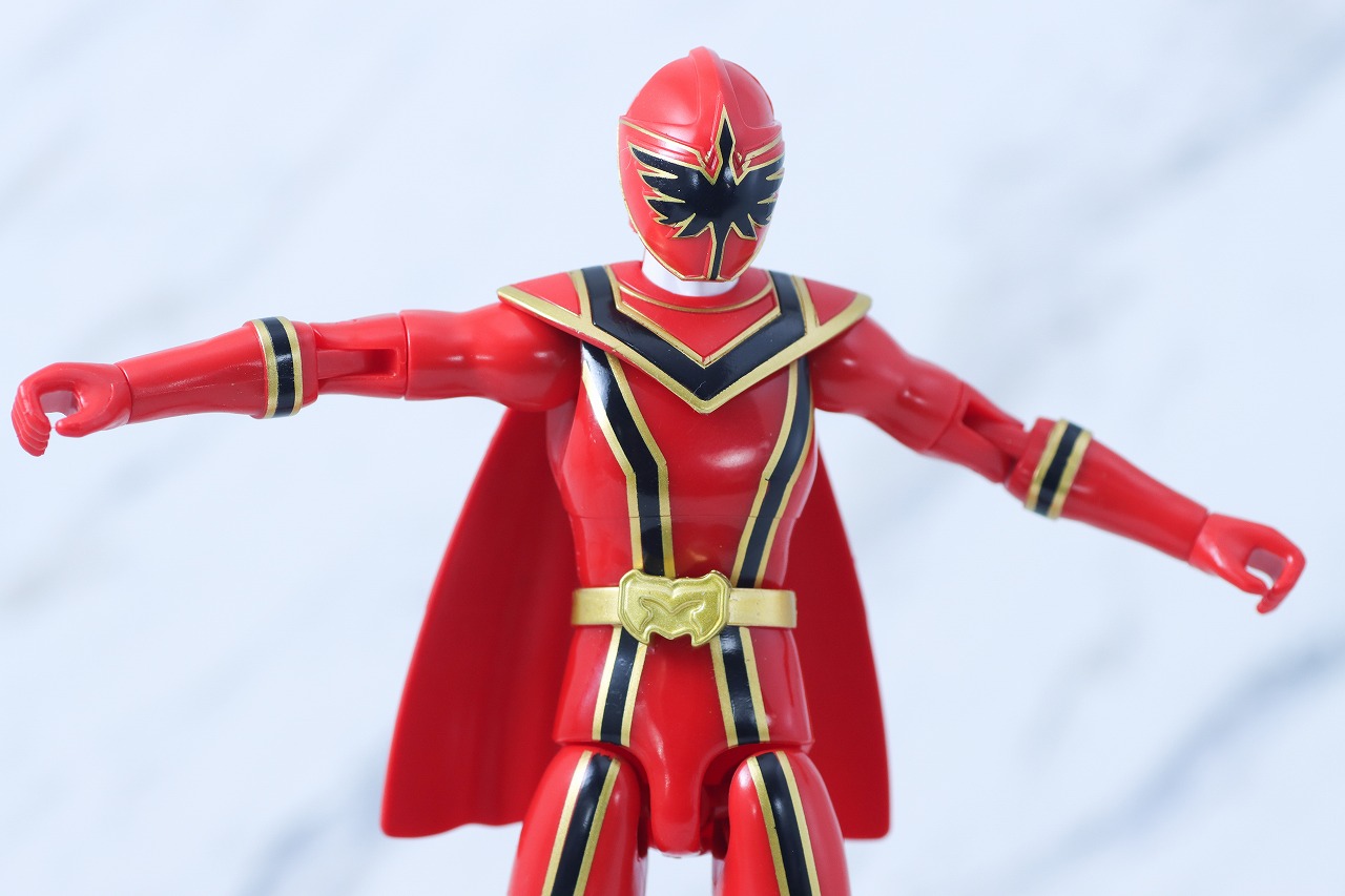 アクションヒーロー　マジレッド　レビュー　可動範囲