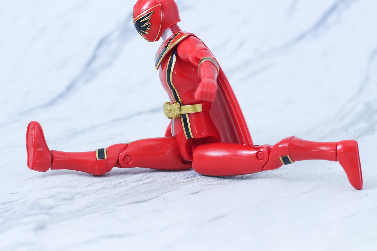 アクションヒーロー　マジレッド　レビュー　可動範囲