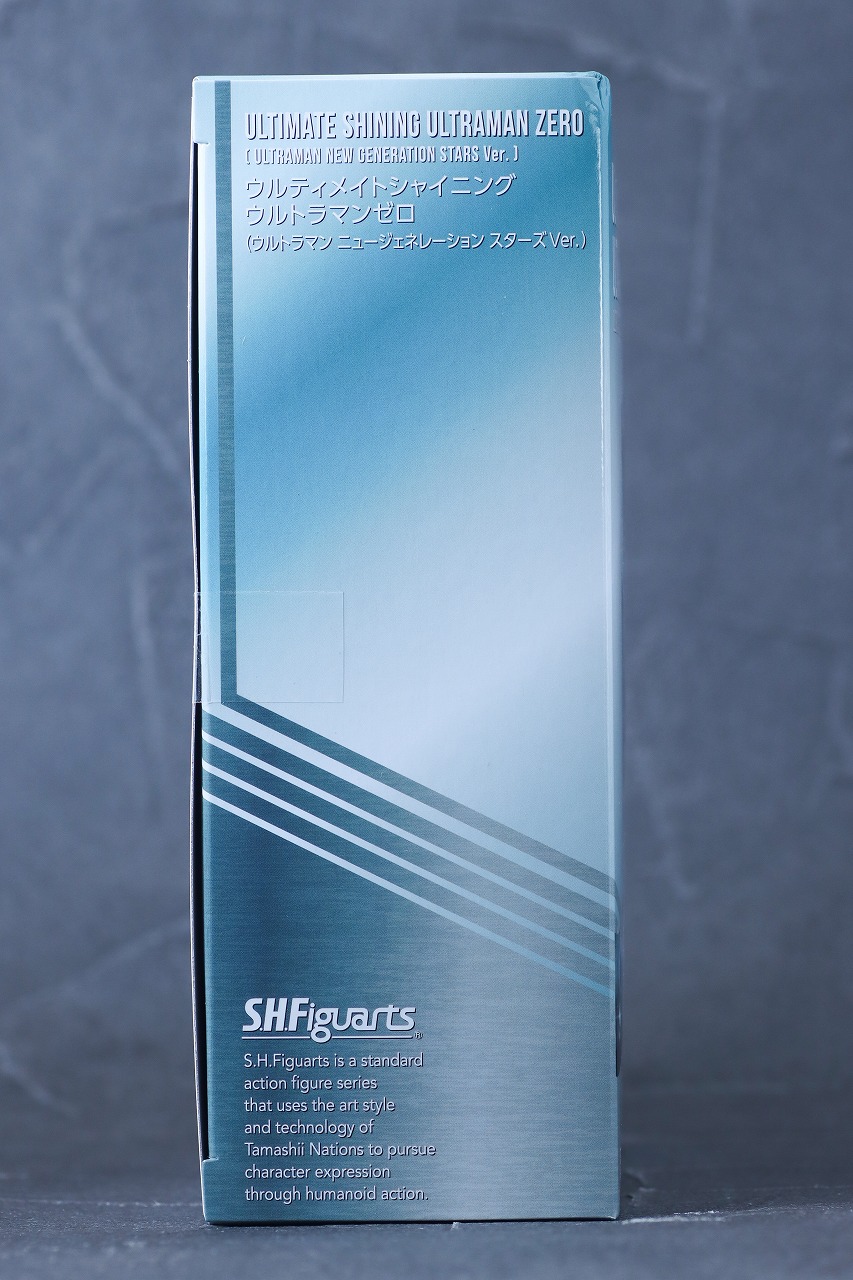 S.H.フィギュアーツ　ウルティメイトシャイニングウルトラマンゼロ ニュージェネ スターズVer.　レビュー　パッケージ
