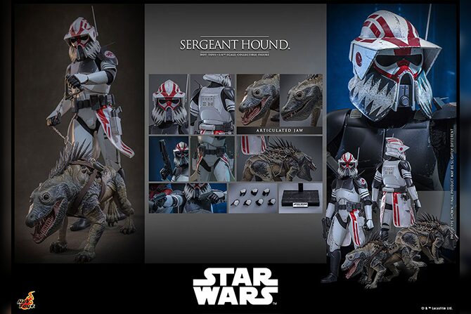 ホットトイズ新作！『クローン・ウォーズ』サージェント・ハウンドが26年11月発売！