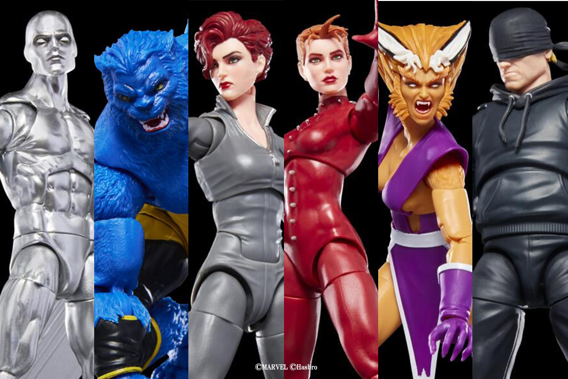 マーベルレジェンド新作！シルバーサーファー・ビースト・ブラックウィドウ・フェニックス・フェラル・デアデビルが発売！
