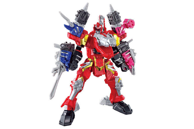 ミニプラ 騎士竜合体シリーズ01　キシリュウオースリーナイツセット