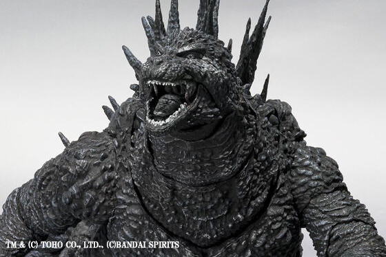 S.H.モンスターアーツ新作！『ゴジラー1.0／C』よりモノクロカラーのゴジラが24年9月限定発売！
