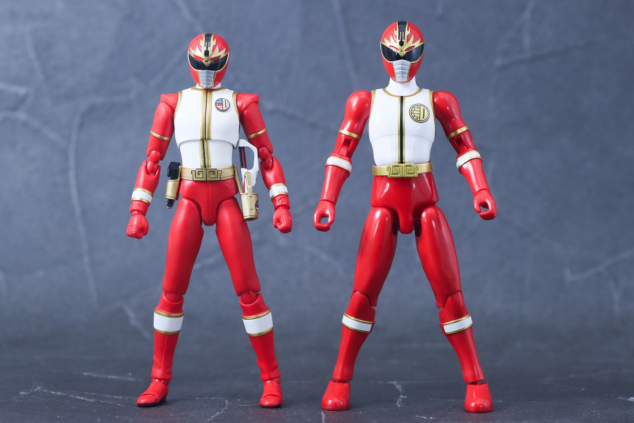 アクションヒーロー　リュウレンジャー　レビュー　本体　S.H.フィギュアーツ　比較