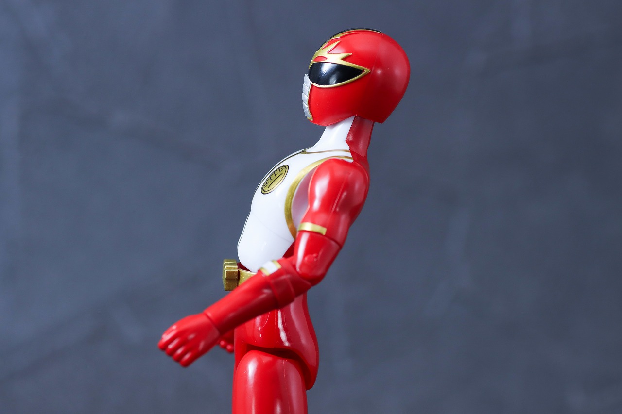 アクションヒーロー　リュウレンジャー　レビュー　可動範囲