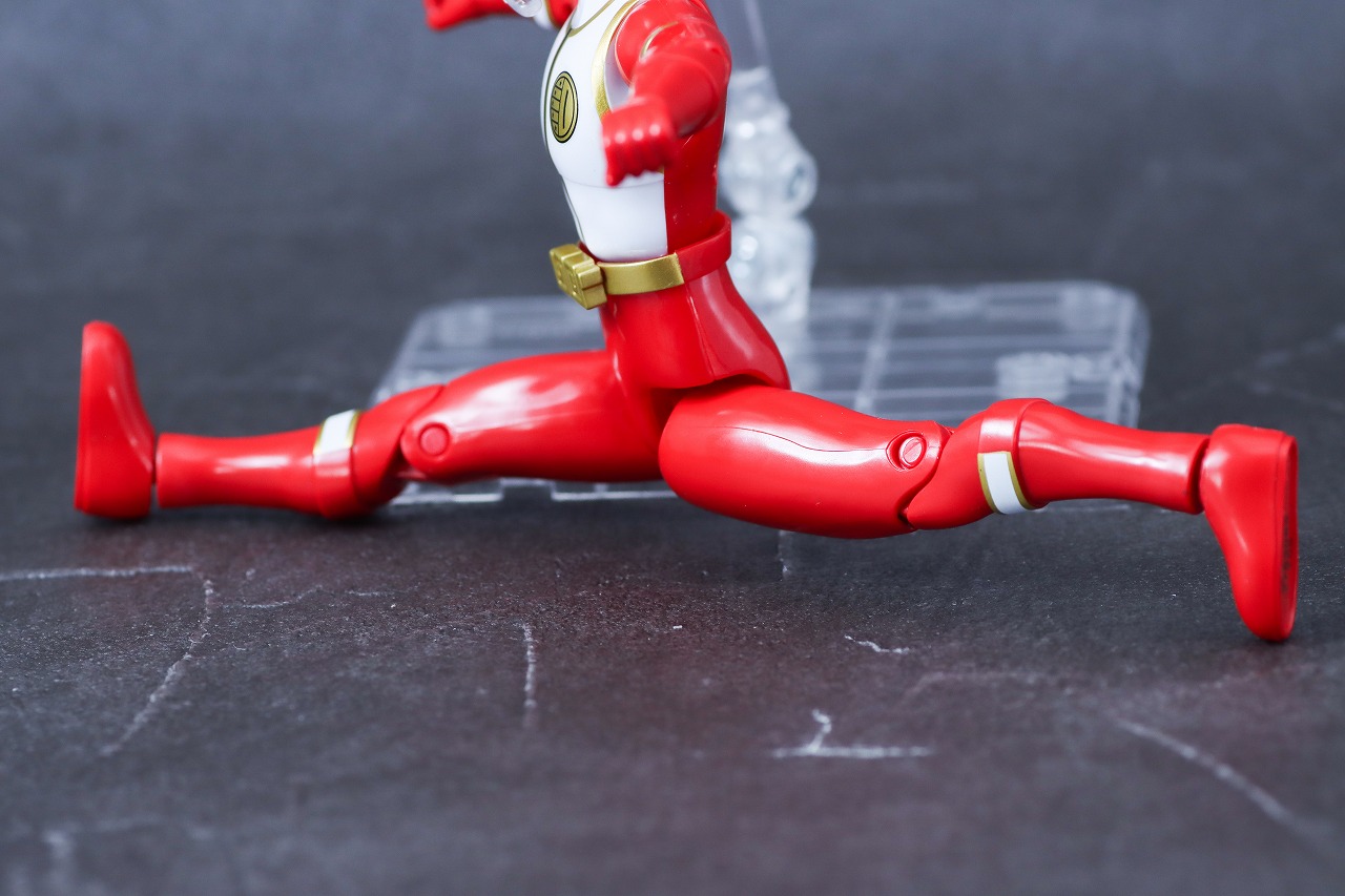 アクションヒーロー　リュウレンジャー　レビュー　可動範囲