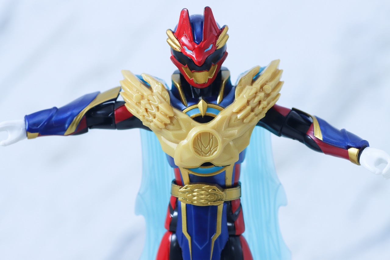 アクションヒーロー　テガソードゴジュウウルフ　レビュー　可動範囲