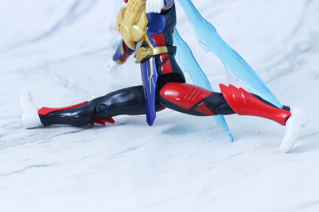 アクションヒーロー　テガソードゴジュウウルフ　レビュー　可動範囲