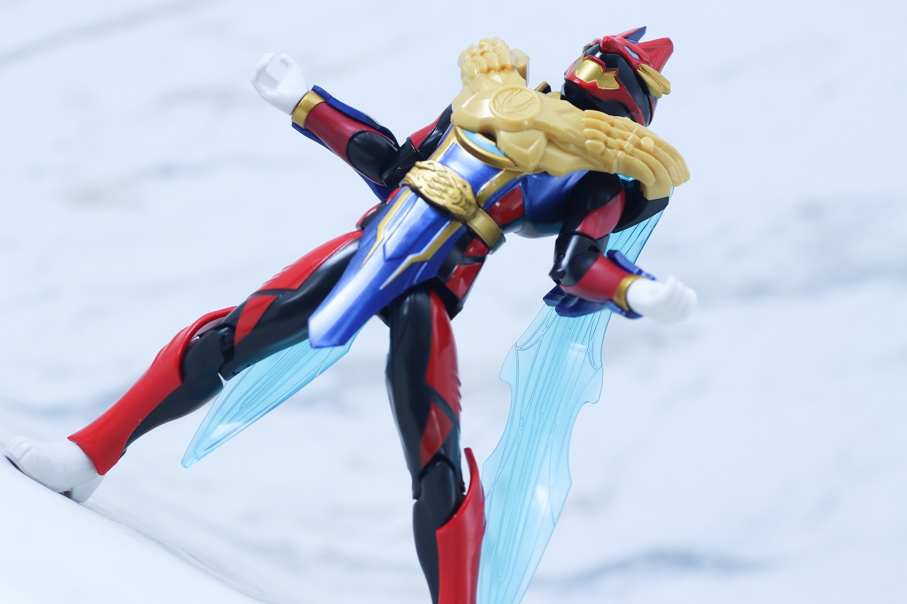 アクションヒーロー　テガソードゴジュウウルフ　レビュー　アクション