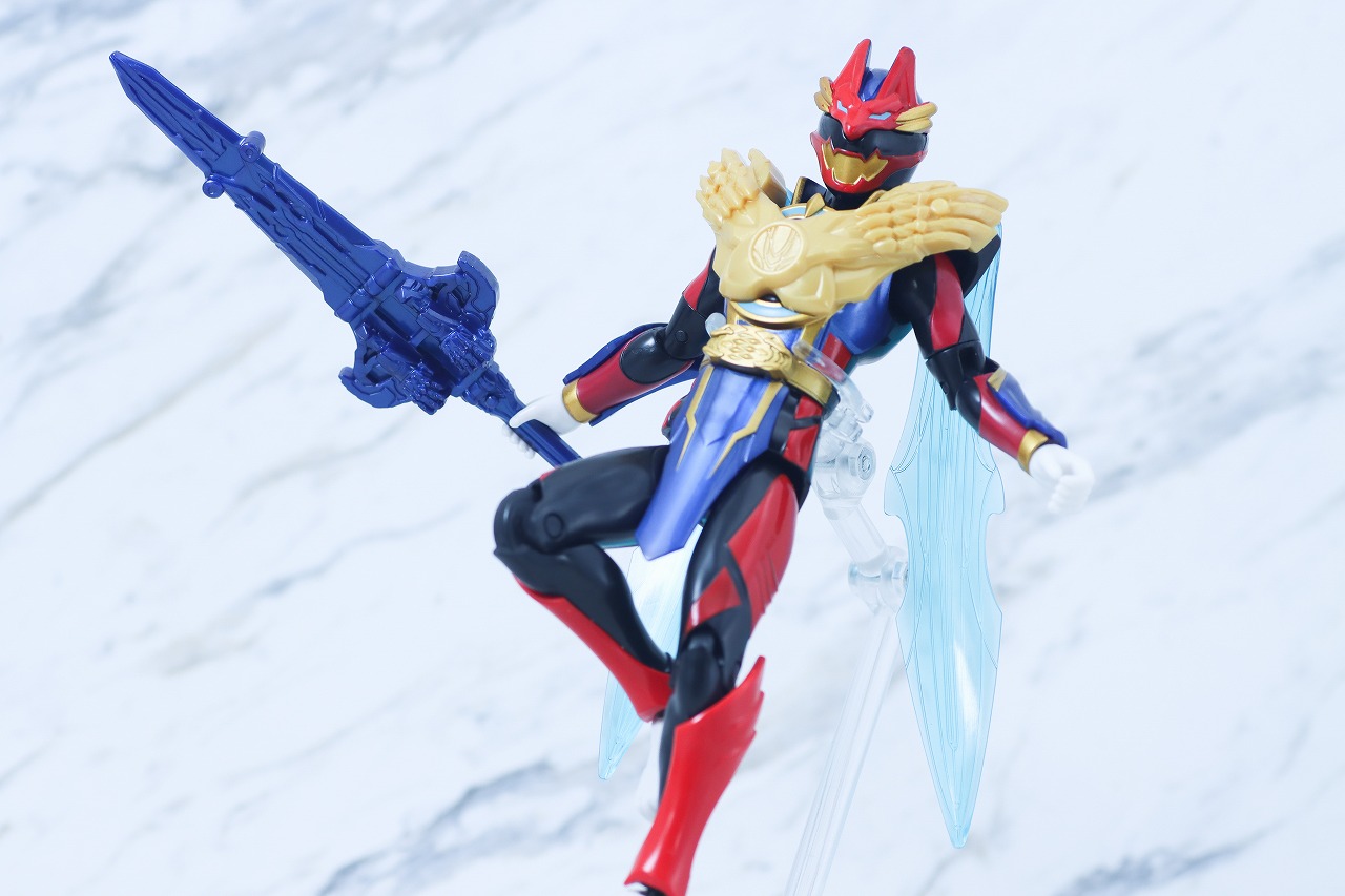 アクションヒーロー　テガソードゴジュウウルフ　レビュー　アクション