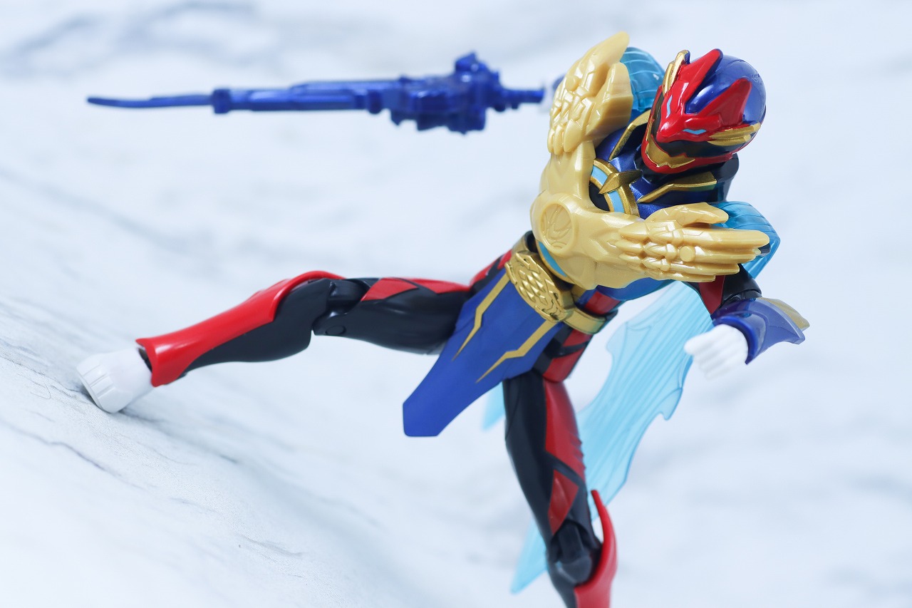 アクションヒーロー　テガソードゴジュウウルフ　レビュー　アクション