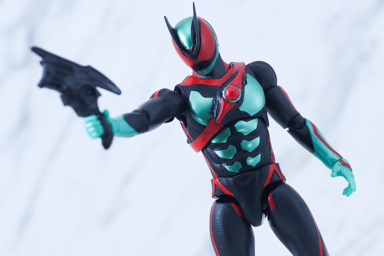 仮面ライダーアクションフィギュア　仮面ライダーゼッツ テクノロムストリーム　レビュー　アクション