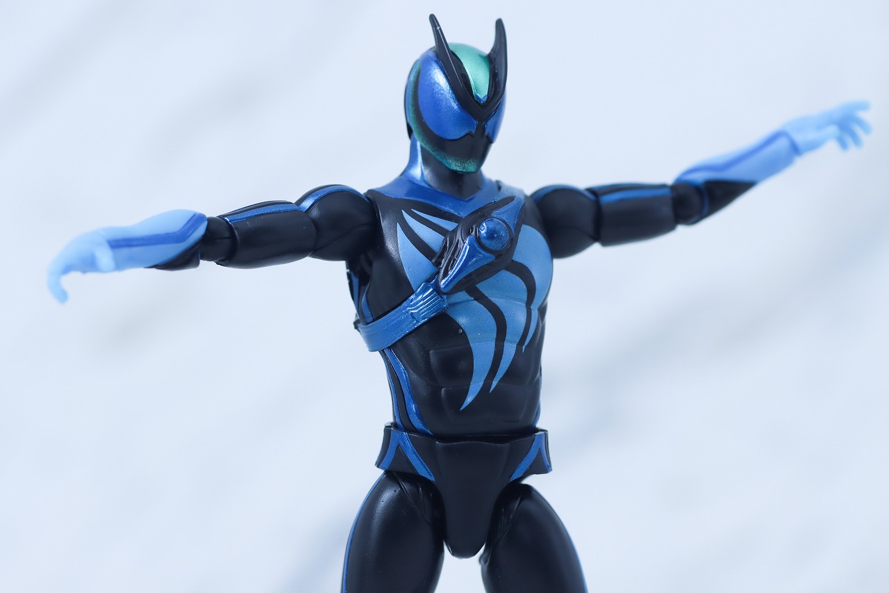 仮面ライダーアクションフィギュア カプセムチェンジコレクション　仮面ライダーゼッツ テクノロムセット　レビュー　可動範囲