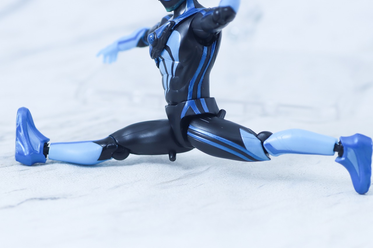 仮面ライダーアクションフィギュア カプセムチェンジコレクション　仮面ライダーゼッツ テクノロムセット　レビュー　可動範囲