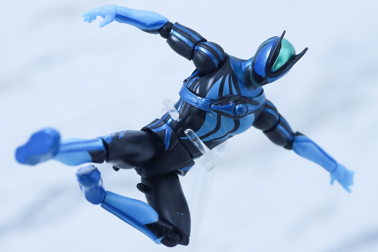 仮面ライダーアクションフィギュア カプセムチェンジコレクション　仮面ライダーゼッツ テクノロムセット　レビュー　アクション