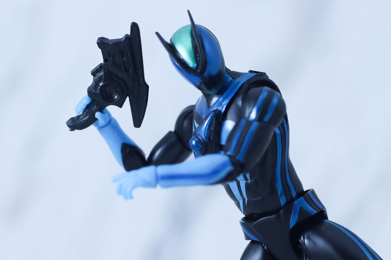 仮面ライダーアクションフィギュア カプセムチェンジコレクション　仮面ライダーゼッツ テクノロムセット　レビュー　アクション