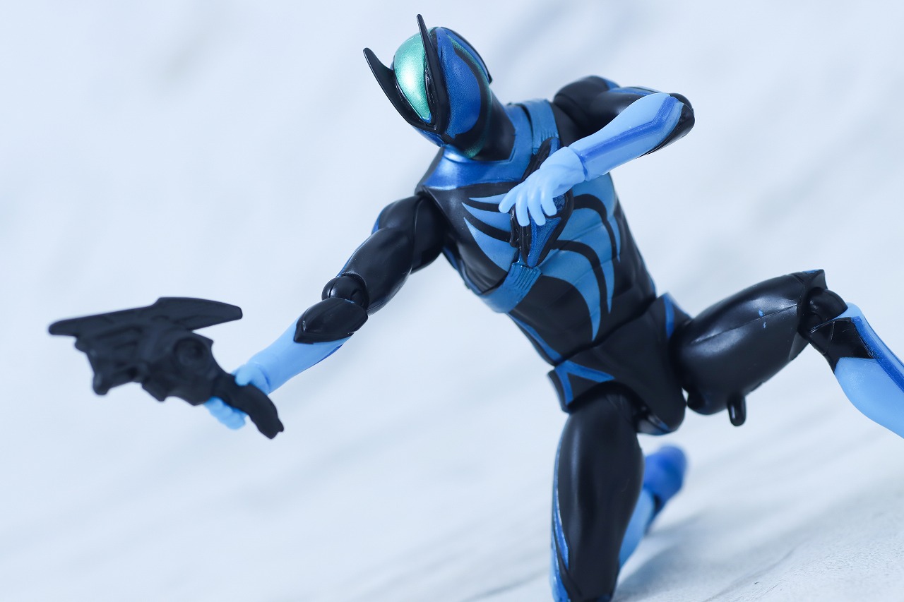 仮面ライダーアクションフィギュア カプセムチェンジコレクション　仮面ライダーゼッツ テクノロムセット　レビュー　アクション