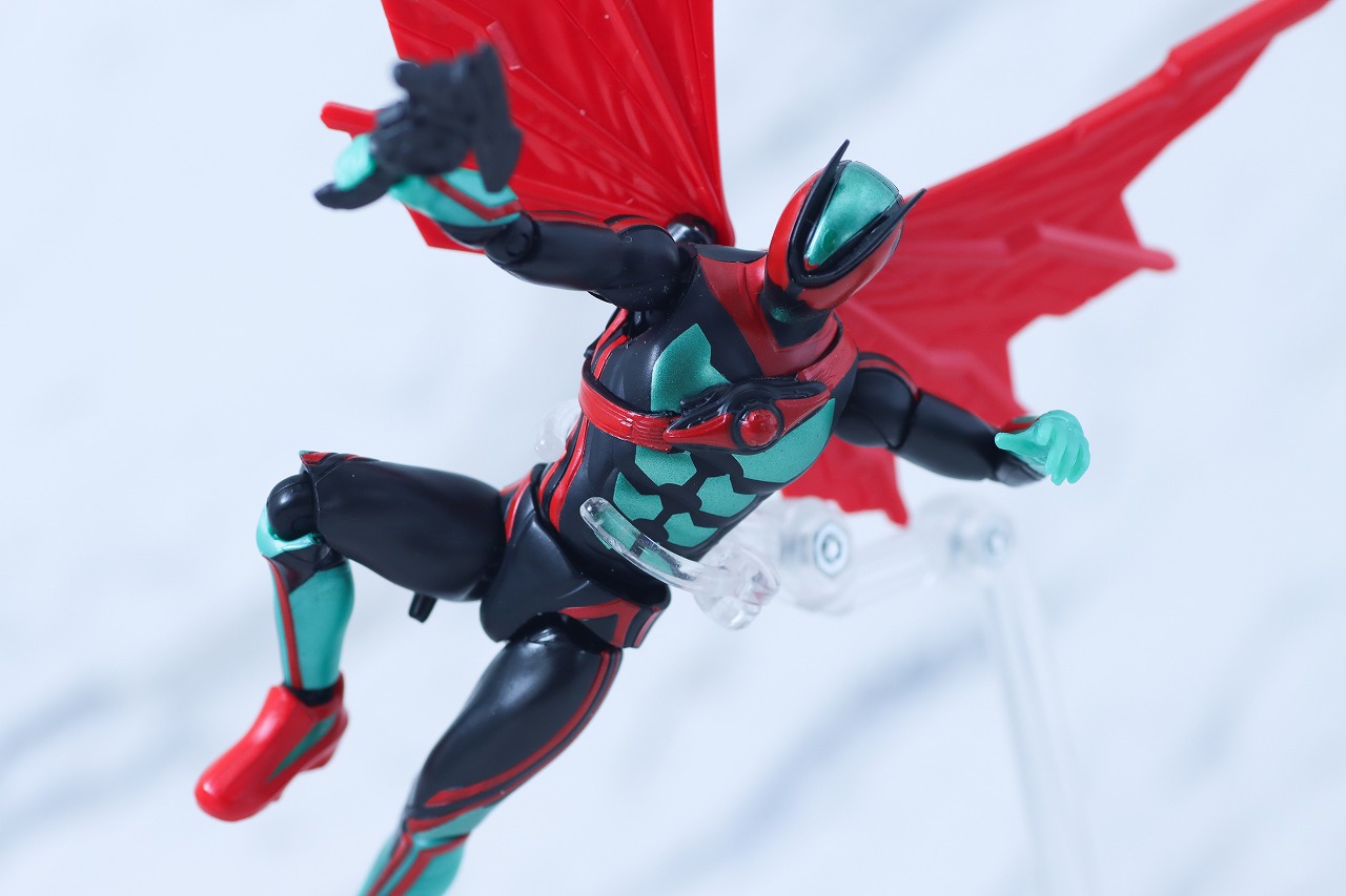 仮面ライダーアクションフィギュア カプセムチェンジコレクション　仮面ライダーゼッツ テクノロムセット　レビュー　アクション