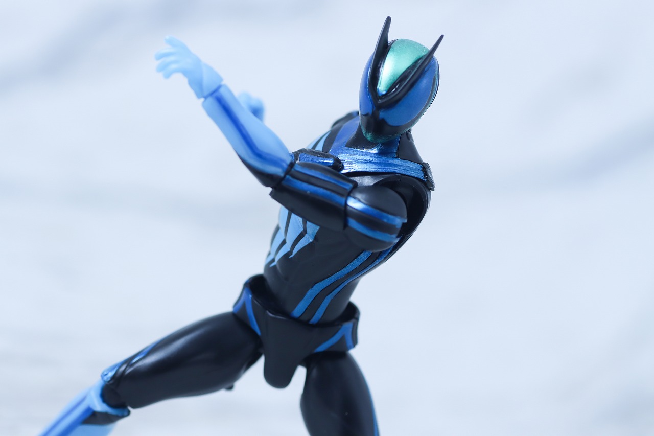 仮面ライダーアクションフィギュア カプセムチェンジコレクション　仮面ライダーゼッツ テクノロムセット　レビュー　アクション