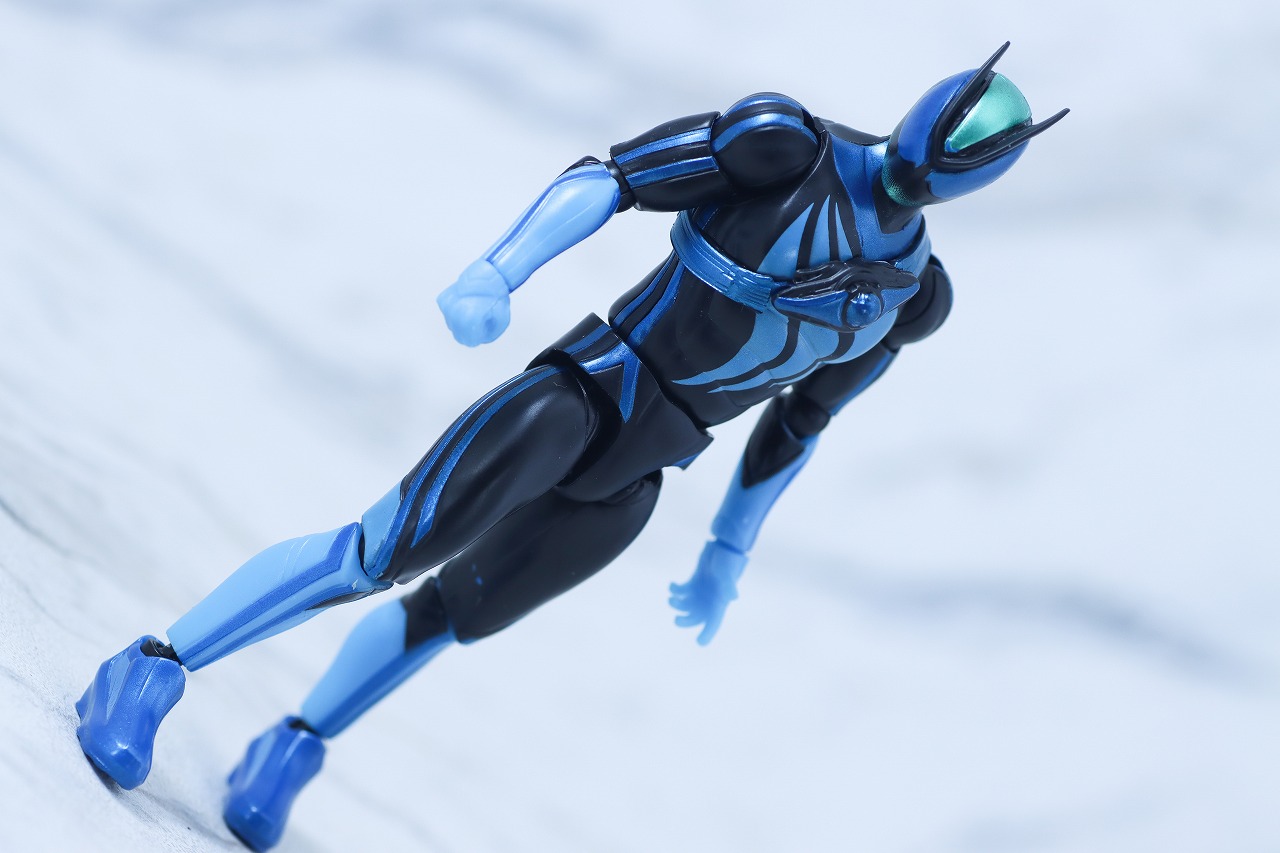 仮面ライダーアクションフィギュア カプセムチェンジコレクション　仮面ライダーゼッツ テクノロムセット　レビュー　アクション