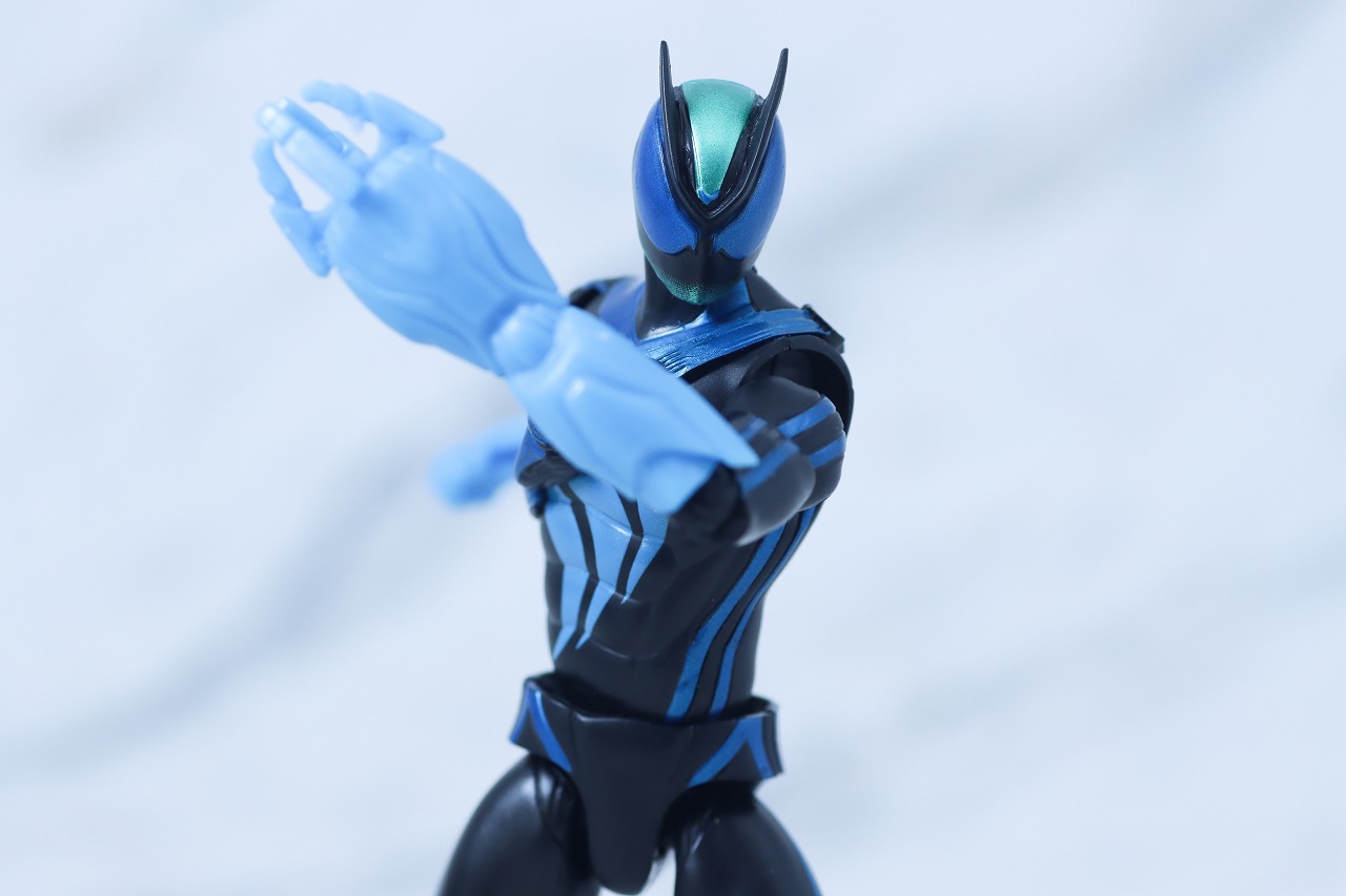 仮面ライダーアクションフィギュア カプセムチェンジコレクション　仮面ライダーゼッツ テクノロムセット　レビュー　アクション