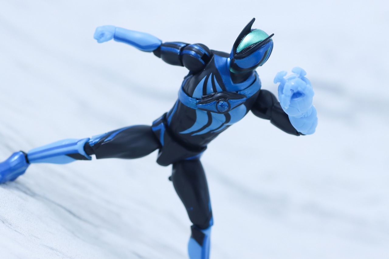 仮面ライダーアクションフィギュア カプセムチェンジコレクション　仮面ライダーゼッツ テクノロムセット　レビュー　アクション