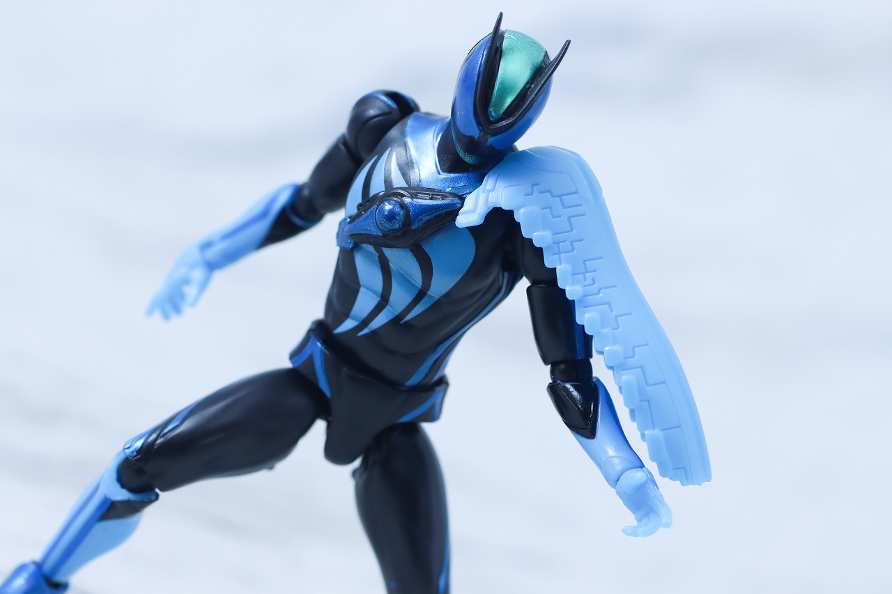 仮面ライダーアクションフィギュア カプセムチェンジコレクション　仮面ライダーゼッツ テクノロムセット　レビュー　アクション