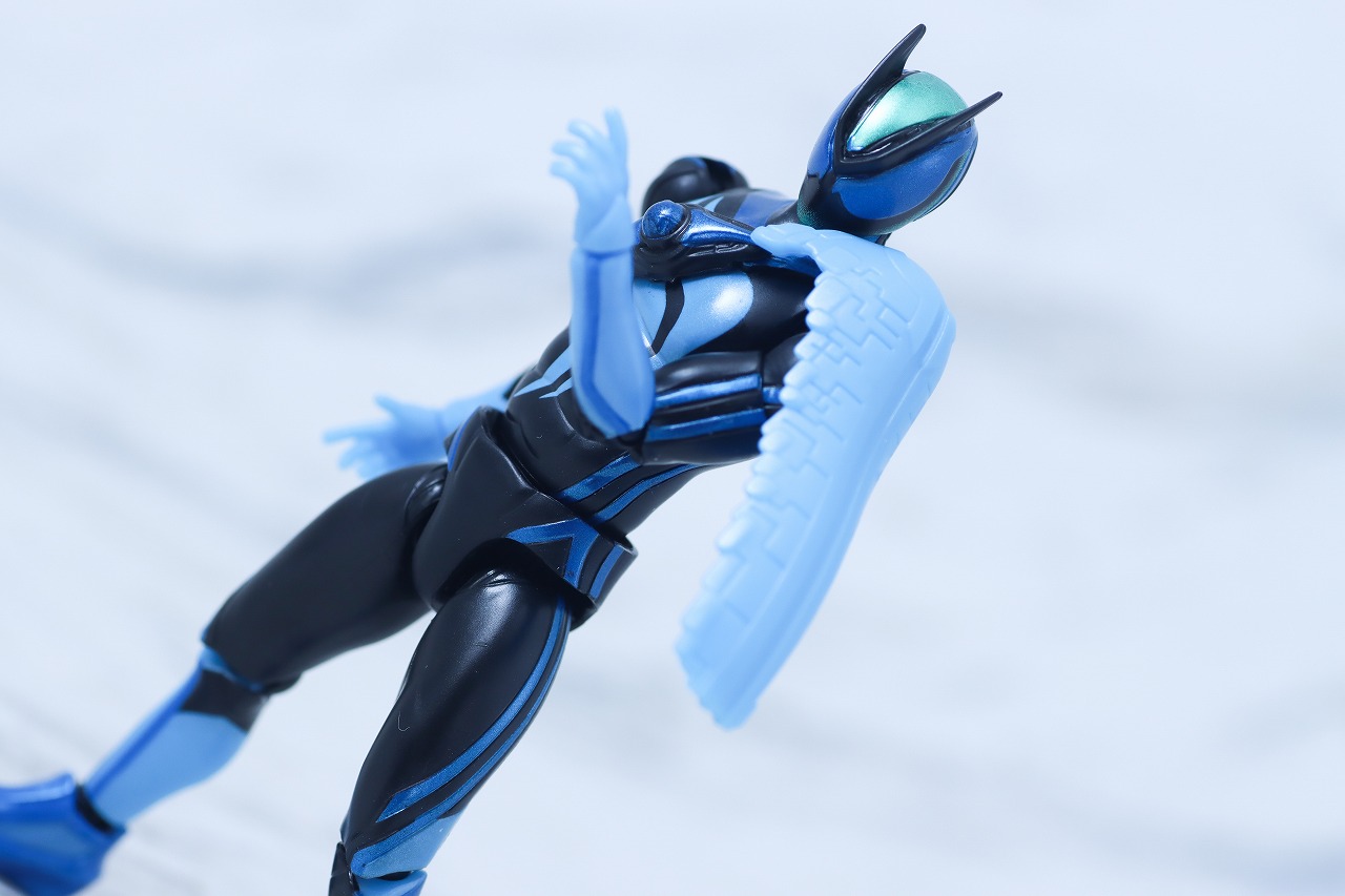 仮面ライダーアクションフィギュア カプセムチェンジコレクション　仮面ライダーゼッツ テクノロムセット　レビュー　アクション