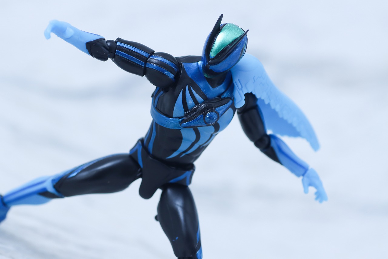 仮面ライダーアクションフィギュア カプセムチェンジコレクション　仮面ライダーゼッツ テクノロムセット　レビュー　アクション