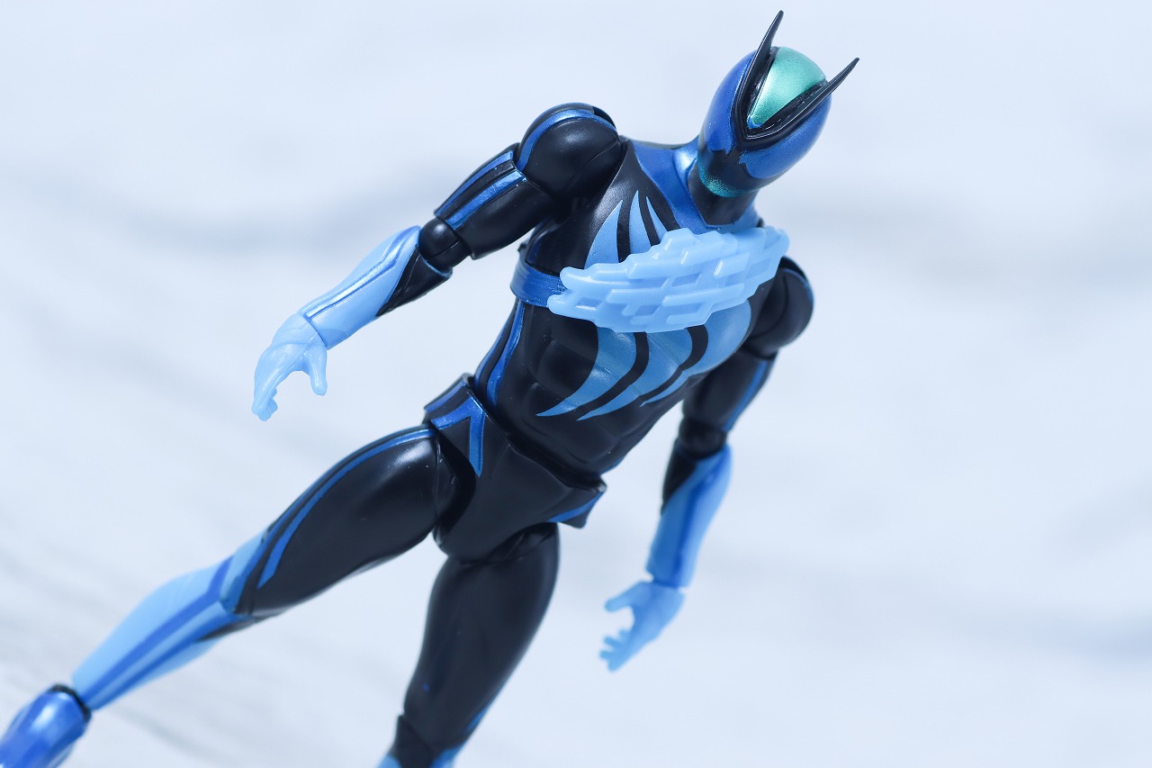 仮面ライダーアクションフィギュア カプセムチェンジコレクション　仮面ライダーゼッツ テクノロムセット　レビュー　アクション