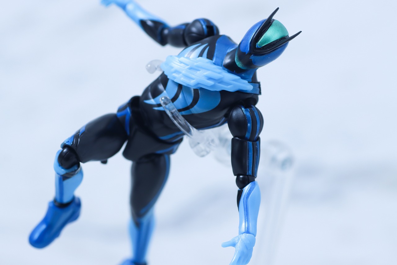 仮面ライダーアクションフィギュア カプセムチェンジコレクション　仮面ライダーゼッツ テクノロムセット　レビュー　アクション