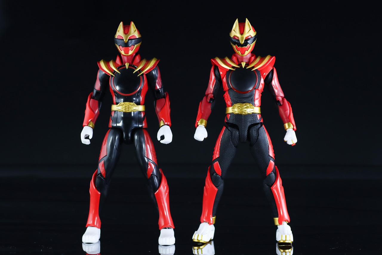 S.H.フィギュアーツ　ゴジュウルフ　レビュー　比較　アクションヒーロー