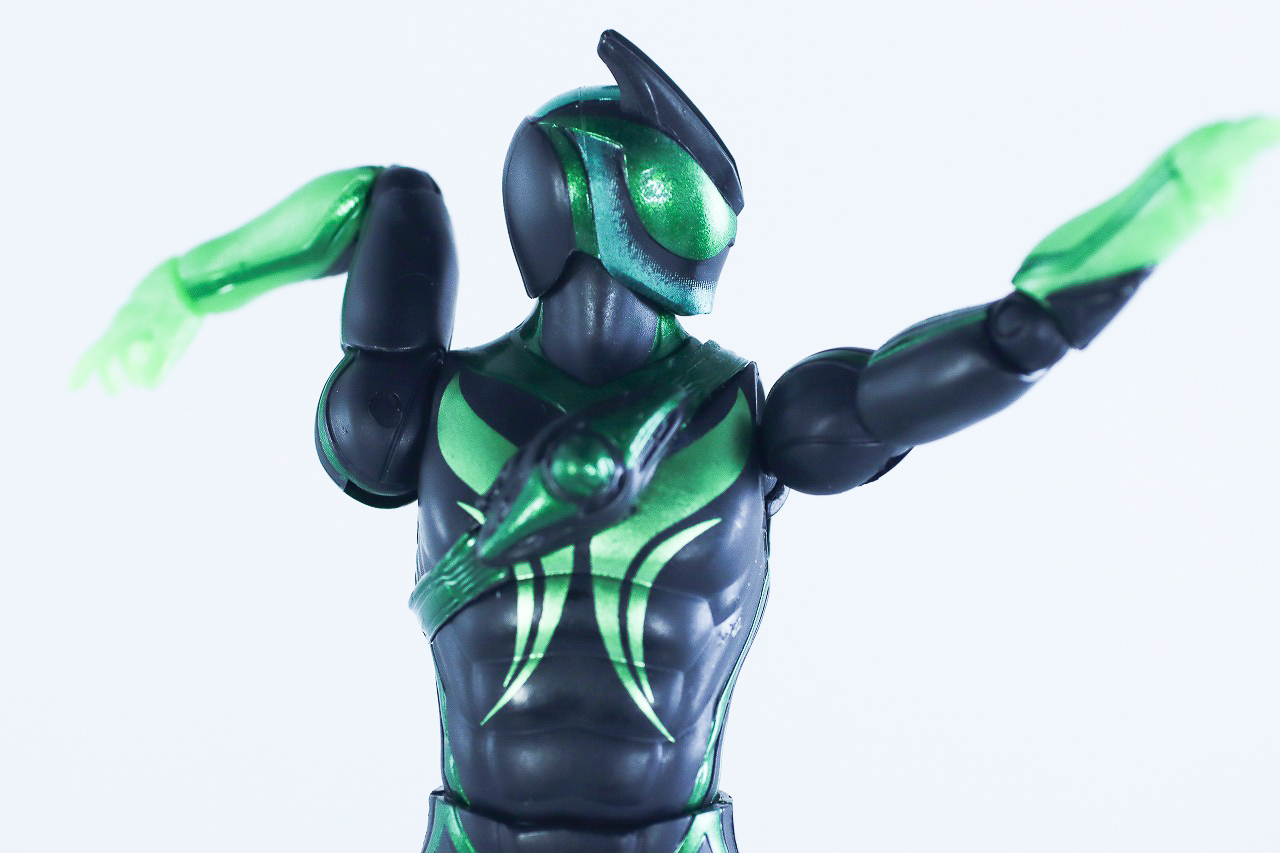仮面ライダーアクションフィギュア カプセムチェンジコレクション　仮面ライダーゼッツ エスプリムセット　レビュー　可動範囲
