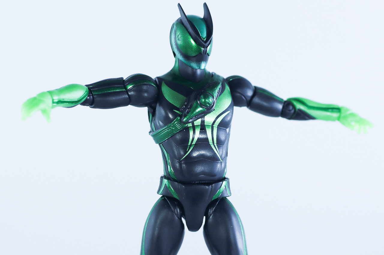 仮面ライダーアクションフィギュア カプセムチェンジコレクション　仮面ライダーゼッツ エスプリムセット　レビュー　可動範囲