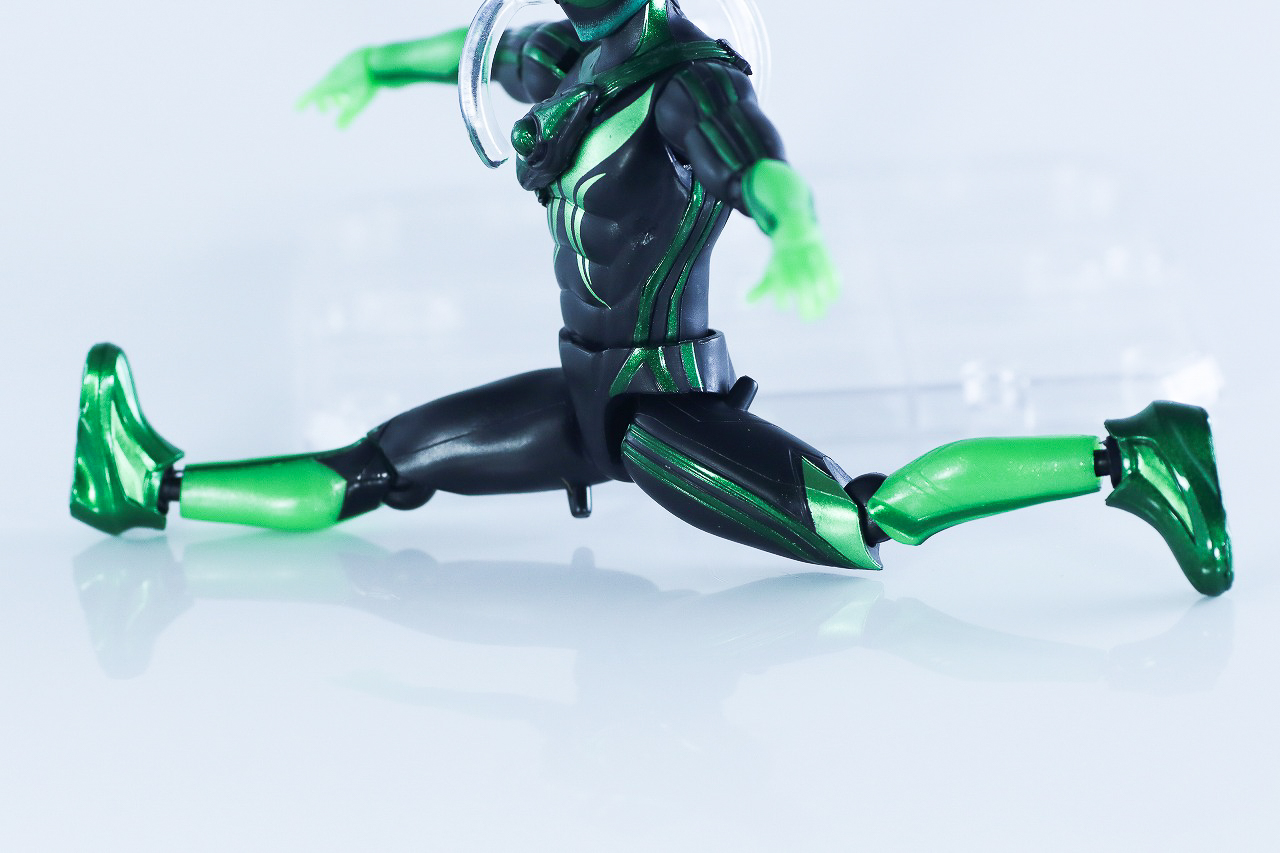 仮面ライダーアクションフィギュア カプセムチェンジコレクション　仮面ライダーゼッツ エスプリムセット　レビュー　可動範囲