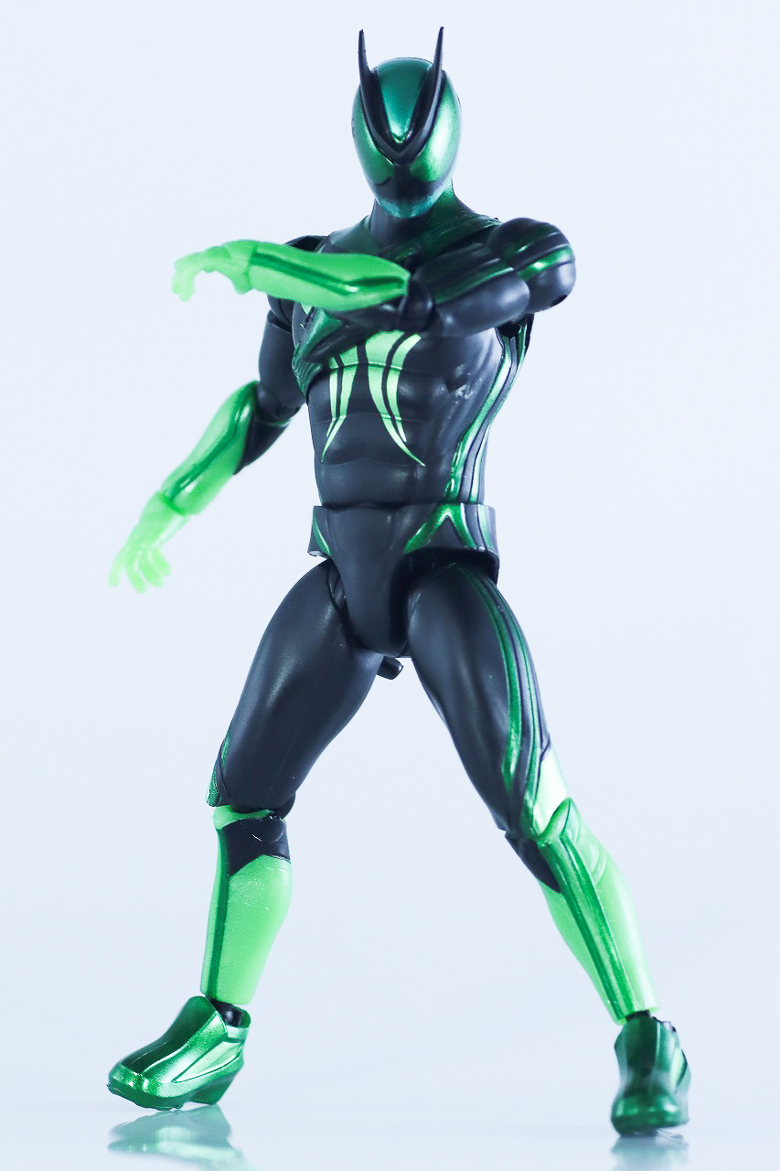 仮面ライダーアクションフィギュア カプセムチェンジコレクション　仮面ライダーゼッツ エスプリムセット　レビュー　本体