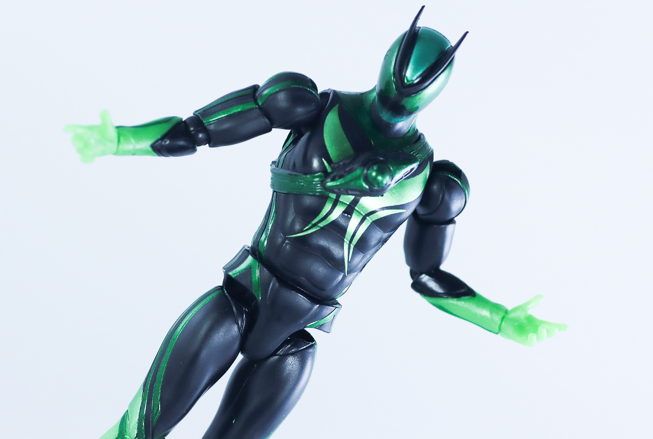 仮面ライダーアクションフィギュア カプセムチェンジコレクション　仮面ライダーゼッツ エスプリムセット　レビュー　アクション