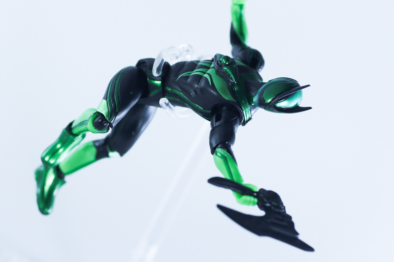 仮面ライダーアクションフィギュア カプセムチェンジコレクション　仮面ライダーゼッツ エスプリムセット　レビュー　アクション