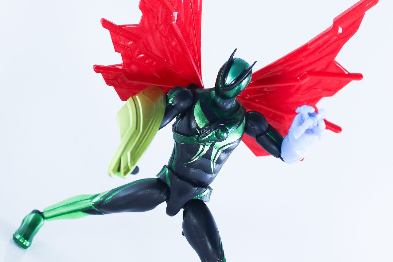 仮面ライダーアクションフィギュア カプセムチェンジコレクション　仮面ライダーゼッツ エスプリムセット　レビュー　アクション