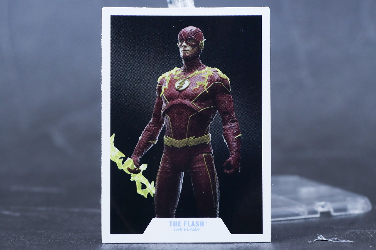 DCマルチバース　フラッシュ（『ザ・フラッシュ』シーズン7）　レビュー　付属品　カード