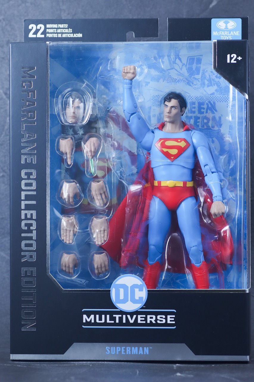 DCマルチバース　スーパーマン（1978）　レビュー　パッケージ