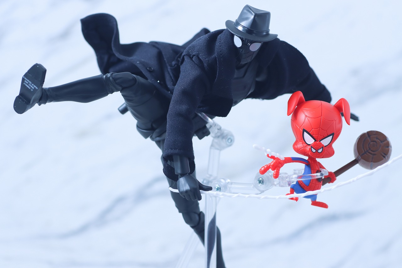 S.H.フィギュアーツ　スパイダーマン・ノワール＆スパイダー・ハム　レビュー