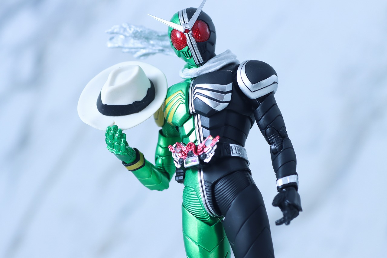 S.H.フィギュアーツ 真骨彫製法　仮面ライダーW サイクロンスカル　レビュー