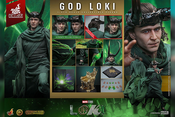 ホットトイズ テレビ・マスターピース ゴッド・ロキ アルチザン