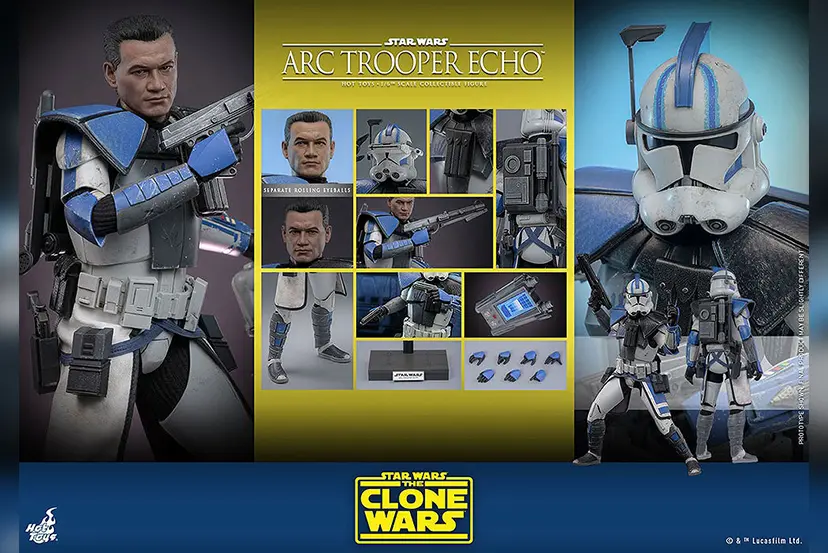 ホットトイズ テレビ・マスターピース ARCトルーパー／エコー