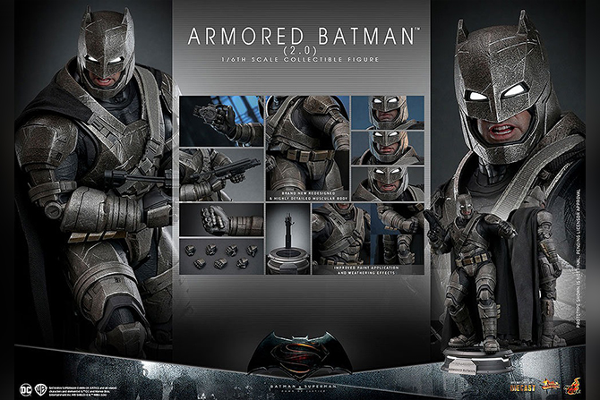 ホットトイズ新作！『バットマン vs スーパーマン』のアーマード・バットマンが26年1月発売！DX版も同時発売