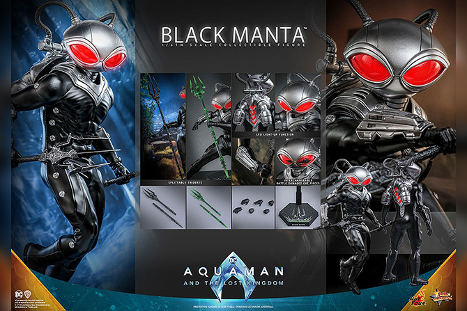 ホットトイズ新作！『アクアマン／失われた王国』ブラックマンタが25年5月に発売！