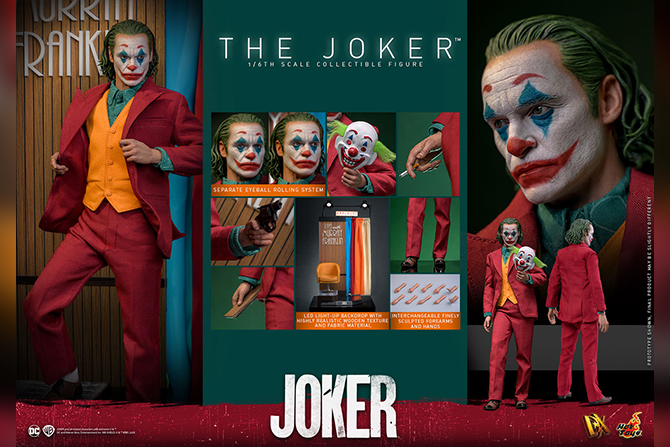 ホットトイズ新作！ホアキン・フェニックス演じるジョーカーが25年9月発売！植毛版も同時発売