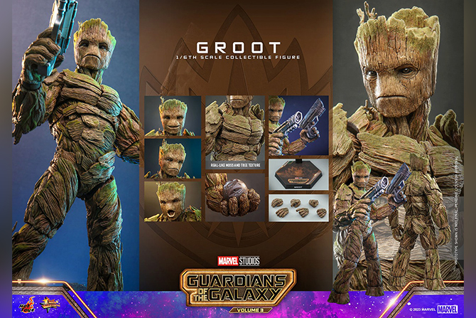 ホットトイズ ムービー・マスターピース グルート（『ガーディアンズ・オブ・ギャラクシー：VOLUME3』）